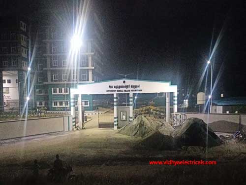 Virudhunagar Medical College Lightings High Mast Lighting