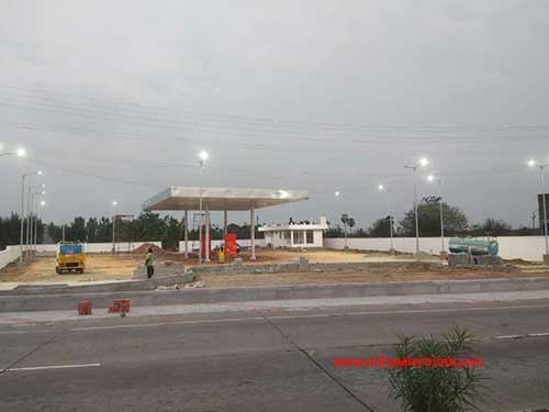 Kurinji Enterprises (Supply & Erection of 7Mtr Street light Pole ), Villupuram Petrol Bunk